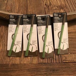 NIB Maybelline Define-a-brow “dark blonde” bundle